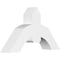 Ekena Millwork Archdale Architectural Grade PVC Gable Bracket, 36"W x 21"H x 6"D x 6"F, 14/12 Pitch GBP036X21X0606ARC00 - alternate 1